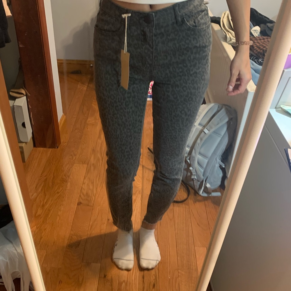 Jolt leopard jeans